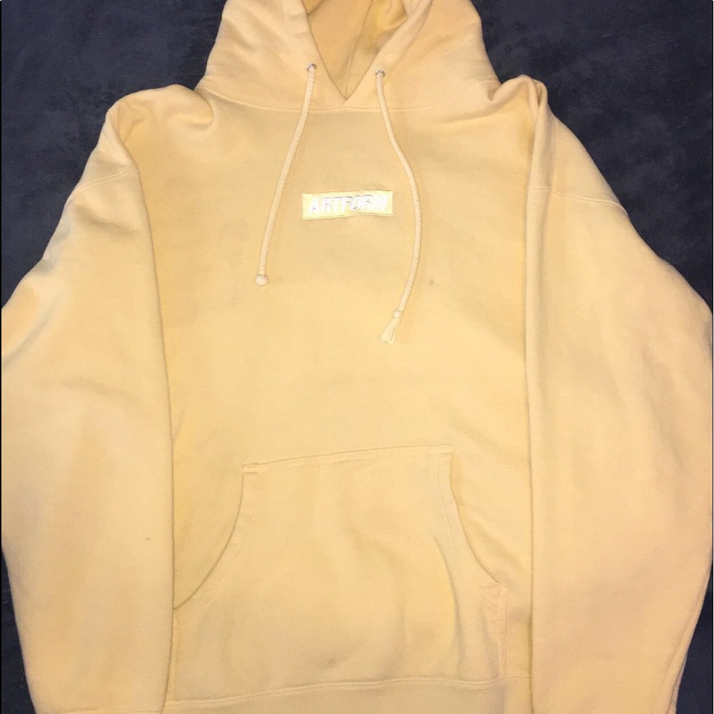 yellow ARTFORM hoodie